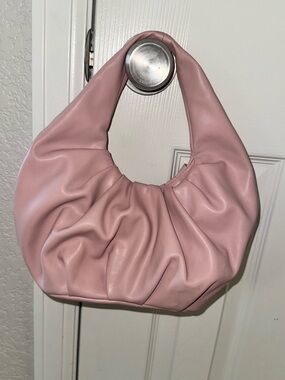 Art Class Pink Soft Gathered Shoulder Bag